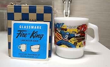 Fire-King - ファイヤーキング アイアンマン マグカップ マーベル展 Fire-King - マーベル展 アイアンマン ファイアーキング